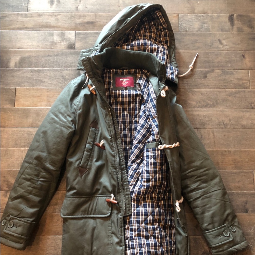 Merc warm winter parka with hood